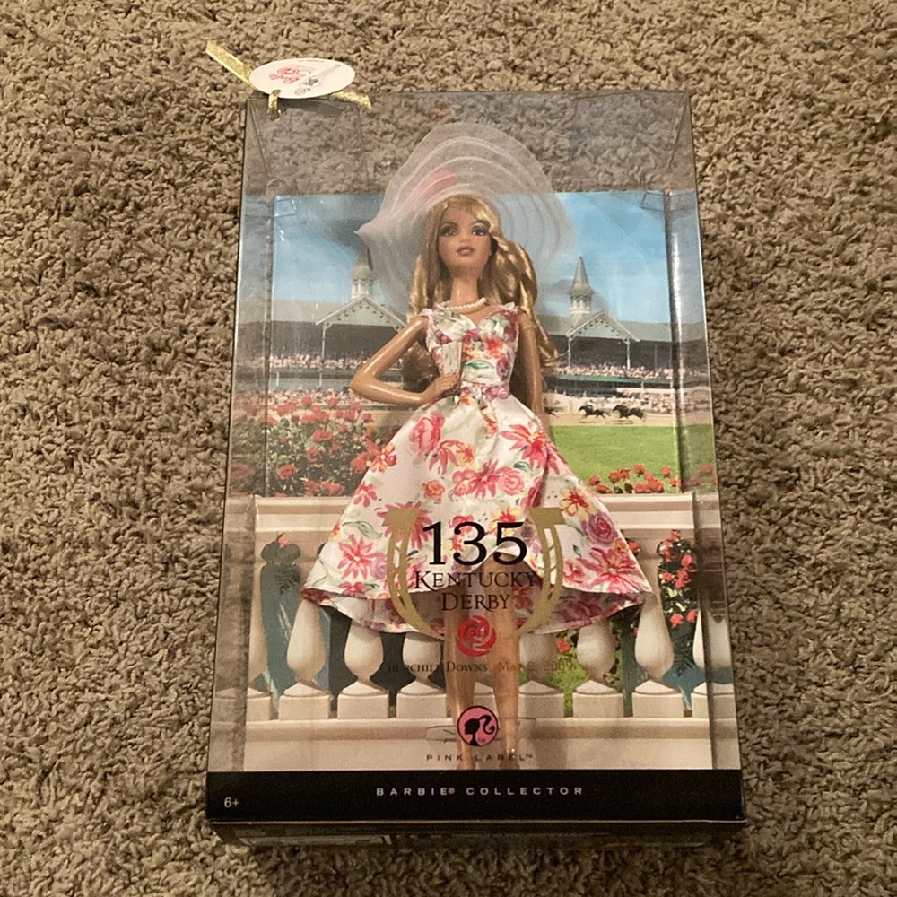 New Barbie Pink and White Spaghetti Strap Sundress Kentucky Derby